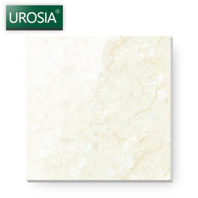 China Europe 600x600 Solid Color Ceramic Tiles Merchants Living Room Ivory Nano Polished Floor Tiles for sale