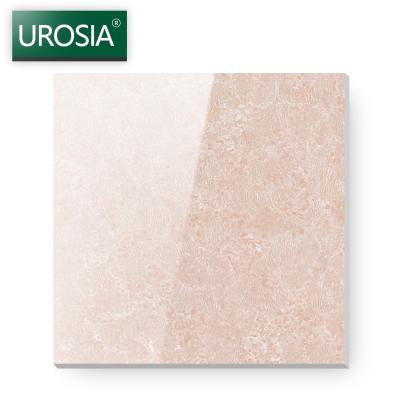 China Decorative Modern Shopping Mall Inside Floor Tiles Tanzania Wear Resistance Pink Bright Color Ceramic Tiles 600x600 for sale