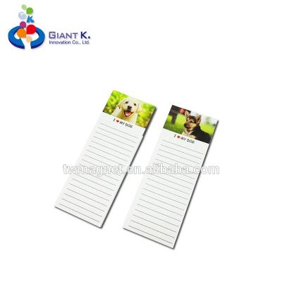 China Magnetic Non-sticky Loose Leaf Notepad Notes Labrador Dog For Promotional Gift for sale