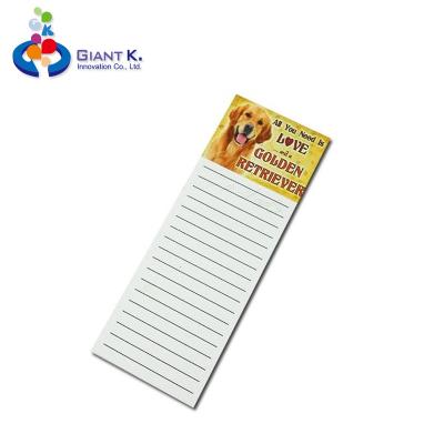 China Artificial Custom Logo Branded Fridge Magnet With To Do List Notepad for sale