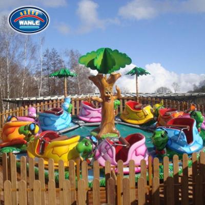 China Family Rides Amusement Park Entertainment Spinning Happy Turtle , Indoor &Outdoor Amusement Park Rides for sale