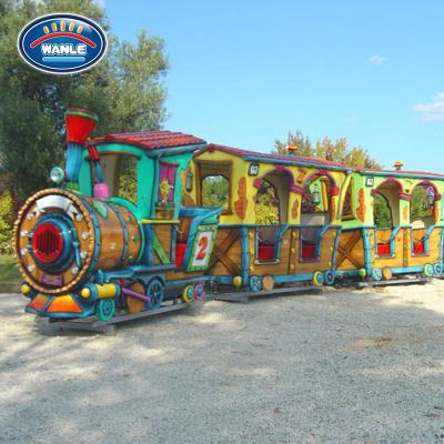 China Benches Kids Amusement Park Electric Training Train Rides On Sale Mini Electric Train Rides for sale