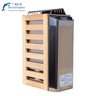 China Computer control panel sauna room heating equipment internal control sauna oven dry steam sauna equipment for sale