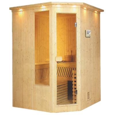 China Wooden Computer Control Panel Multi-person Steam Sauna Dry Service Room for sale