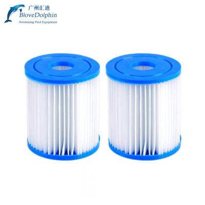 China Professional Swimming Pool Filter Cartridge Filter Swimming Pool Filter Cartridges Replacement Filter Element for sale