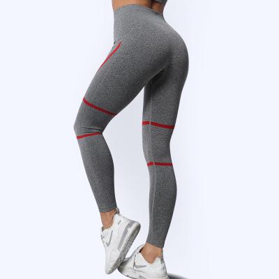 China Breathable sexy fitness tights yoga ribbed leggings pants bode workout clothes gym wear women's OEM or wholesale only high quality on stock for sale