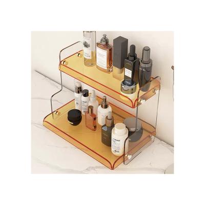 China Good Quality Clear Storage Box Makeup Storage Box Acrylic Plastic Cosmetic Organizer for sale