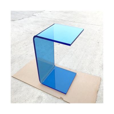 China (Height)Adjustable Wholesale Customized Simplicity Transparent Lightweight Luxury Creativity Contemporary Acrylic Adjustable Dessert Table for sale