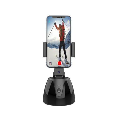 China Wholesale Adjustable Rechargeable Rotating Selfie 360 ​​Rotating Holder Smart Shooting Face Tracking Phone Holder for sale