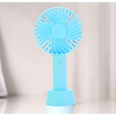 China Amazon Rechargeable Battery Portable and Rechargeable Hand Fans Electronic Desk Fan Portable Mini Fan For Office and Outdoor for sale