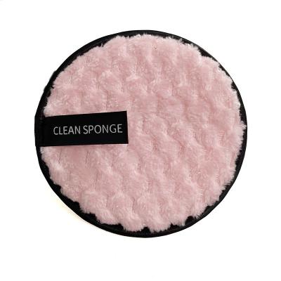 China Hot Selling Reuseable Cosmetic Reusable Makeup Pads Washable Clean Sponge for sale