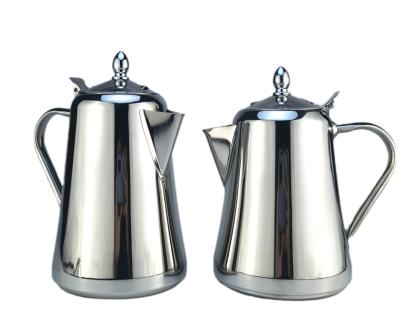 China Viable Wholesale Hotelware 2L Stainless Steel Coffee Kettle Teapot Stainless Steel Tea Kettle for sale