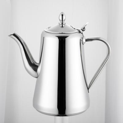 China Best Selling Viable Hotelware 1.8L Tea Kettle Stainless Steel Teapot Stainless Steel Coffee Kettle for sale