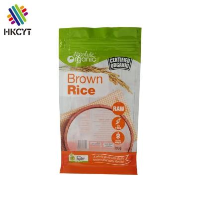 China OEM Design Heat Seal Custom Order Moisture Proof Rice 1kg Plastic Packaging Bag for sale