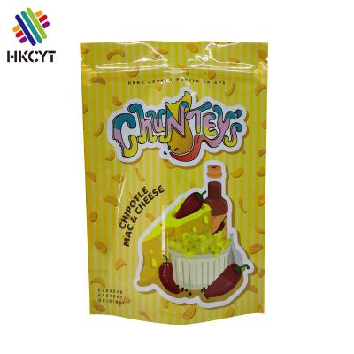 China Hot Selling Food Grade Recyclable Stand Up Flat Bottom Plastic Sealed Food Packaging Bags for sale