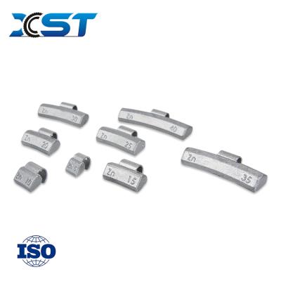 China Zinc zinc clip on wheel weight for sale