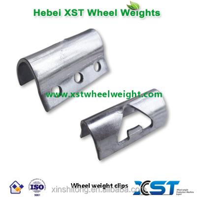 China 10-25MM wheel weight steel clips for sale