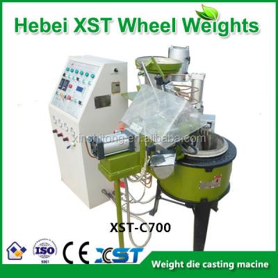 China zamak roll weight die casting machine XST-C700 for sale