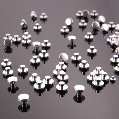 China Wall Switch AgCu Bimetal Rivet Electrical Silver Contact Copper Rivets for sale