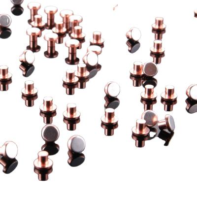 China Wall Switch Factory 7mm Chinese Contact Copper Solid Rivets For Switch for sale