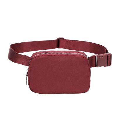 China New Women Water Proof Running Fanny Pack Cross Body Bag Chest Bum Sherpa Belt Bag Lambswool Waist Bag Cheap Sports Workout for sale