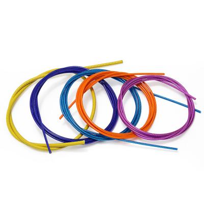 China Gym Cable Gym Fitness PVC Coated Cable Wire Rope 3.2mm Steel Wire Nylon Coating Rope for sale