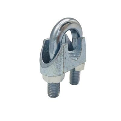 China General industry malleable steel sling galvanized wire rope clip din741 wire rope sling for sale