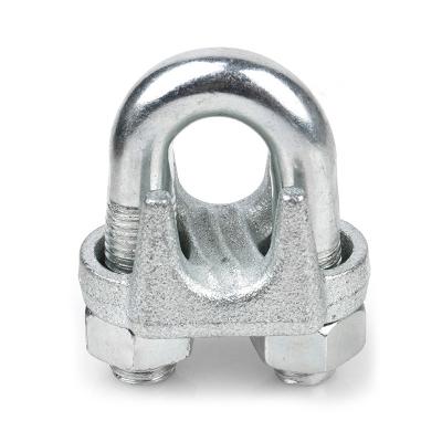 China General Industry Galvanized Malleable Fasteners US Wire Rope Clip 3/8