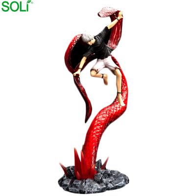 China Hot Sale Tokyo Ghoul Kaneki Ken Character Cosplay Eco-friendly PVC Action Figure Collection Model Toy Anime for sale