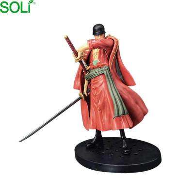 China TOY Anime One Piece Pirates Straw Hat Group Sauron Battle MODEL noise three thousand boxed collection per world number of actions model toys for sale