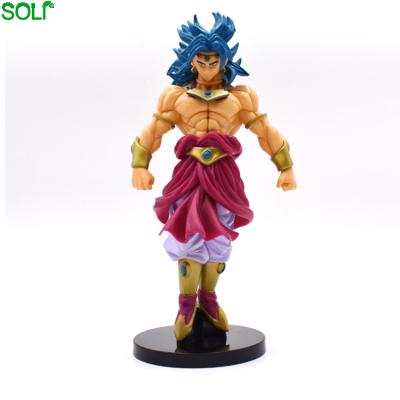 China Wholesale Cartoon Toy Super Saiyan Brolly PVC Cartoon Figure for sale