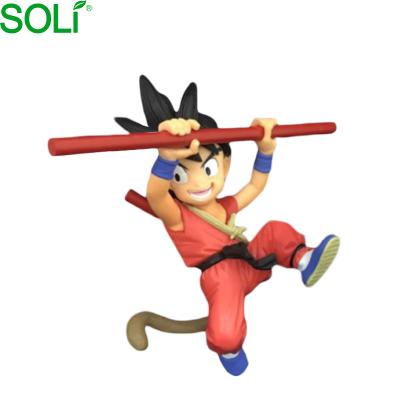 China TOY Super Saiyan Fourteen Generation MODEL Vertical Sun Wukong Group Boxed PVC Plastic Toy for sale