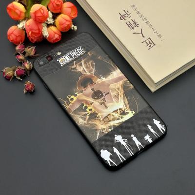 China Beauty Smartphone Protector Cover For iPhone X Luffy Zoro Sanji Nami Mobile Phone Shell Accessories Anime Phone Case One Piece Cover for sale