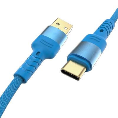 China High Quality Mobile Phone Factory Price 18W 3A Fabric Twill USB C Charging Charging Cable For Mobile Phone Universal for sale