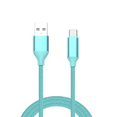 China Mobile Phone Low Profile Fast Charging Nylon Braided Usb C Data 18W 3A Usb C Cable Usb 2.0 Smartphone for sale