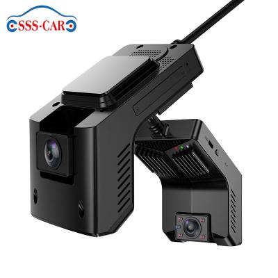 China Hidden NIGHT VISION dual lens cam black box gps with sim blackvue link with phone hd 1080p wifi car dvr small vcr 4g dash cam for sale