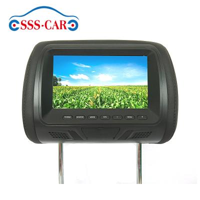 China 7inch Car Headrest Monitor Seat Headrest Covers DVD Player M-768 for sale