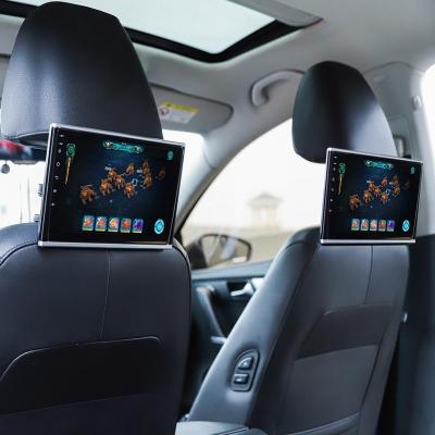 China Stereo 9 Inch Android 10.0 Input 4K Android Car Headrest Headrest Monitor Mirror Rear Seat Entertainment Stereo for sale