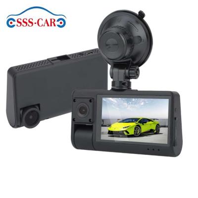 China WDR Hottest 3 Inch Cameras Dash Cam Video Dash 3 Video Cam Dual Camera Dash Playback Time-lapse Video for sale