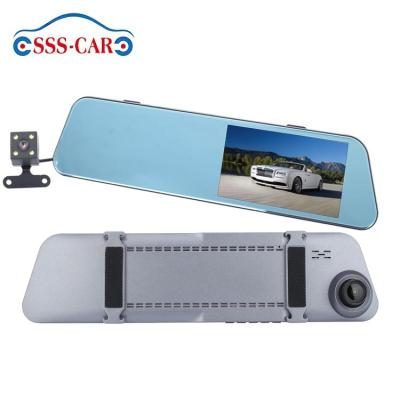 China WDR 4.5 Inch Camera System For Car Dvr Support Rear View Mirror Dash Cam 1920X1080 Hd Dvr for sale