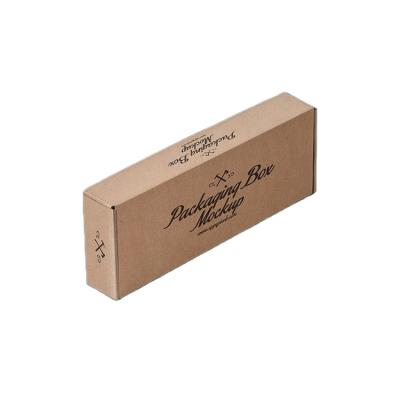 China Low MOQ Recyclable UV Coating Box With Slot Customized Packing Logo Printing Craft Paper Shoes Box for sale