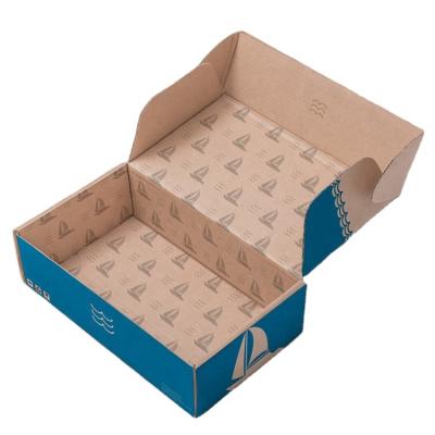 China ODM/OEM recyclable glossy lamination printed aircraft box packaging paper box production toy paper box for sale