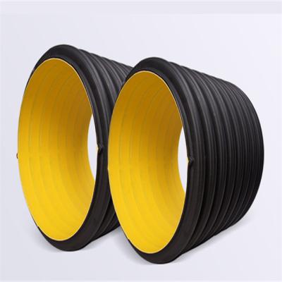 China PE HDPE Pipe Corrugated Pipes For Underground Sewer Drainage Pipe for sale