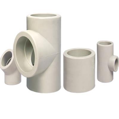 China China manufacture F41 ASTM D2846 corrosion resistant equal cpvc pipe fittings tee for water supply 1/2