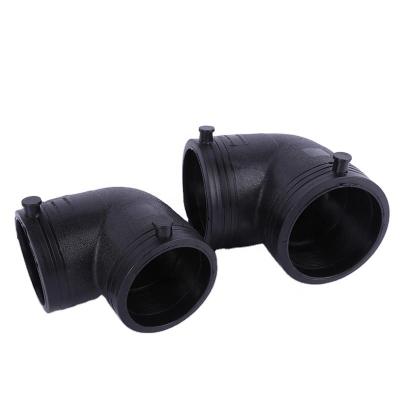 China Used for hot HDPE electrofusion connection fusion fitting water pipe cast iron HDPE elbow CE ISO certificated PE pipe fittings Electrofusion fittings spread d 'a nudge for sale