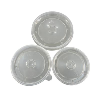 China Non Spill Wholesale Premium Hot Selling Disposable Lids, Capsule Soup Dessert Cup, Clear Plastic Bottle Lids PP Cups Lids for sale