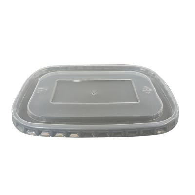 China Non Spill 150mm Disposable Pet Plastic Flat Lids Cover For Soup Bowls And Food Containers for sale