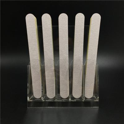 China OEM Eco - Friendly Wholesale Custom Printed Straight Zebra Eva 100/180 Nail File for sale