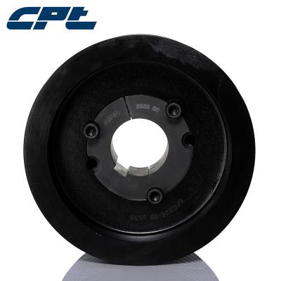 China Factory 12 Splines 1.4 Meter OD Pulley Wheels For Electric Motors for sale