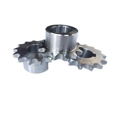 China Factory CMFG Simplex Sprocket 06B 08B 10B 12B 16B Hub Type Steel Roller Chain Sprocket And Chains for sale